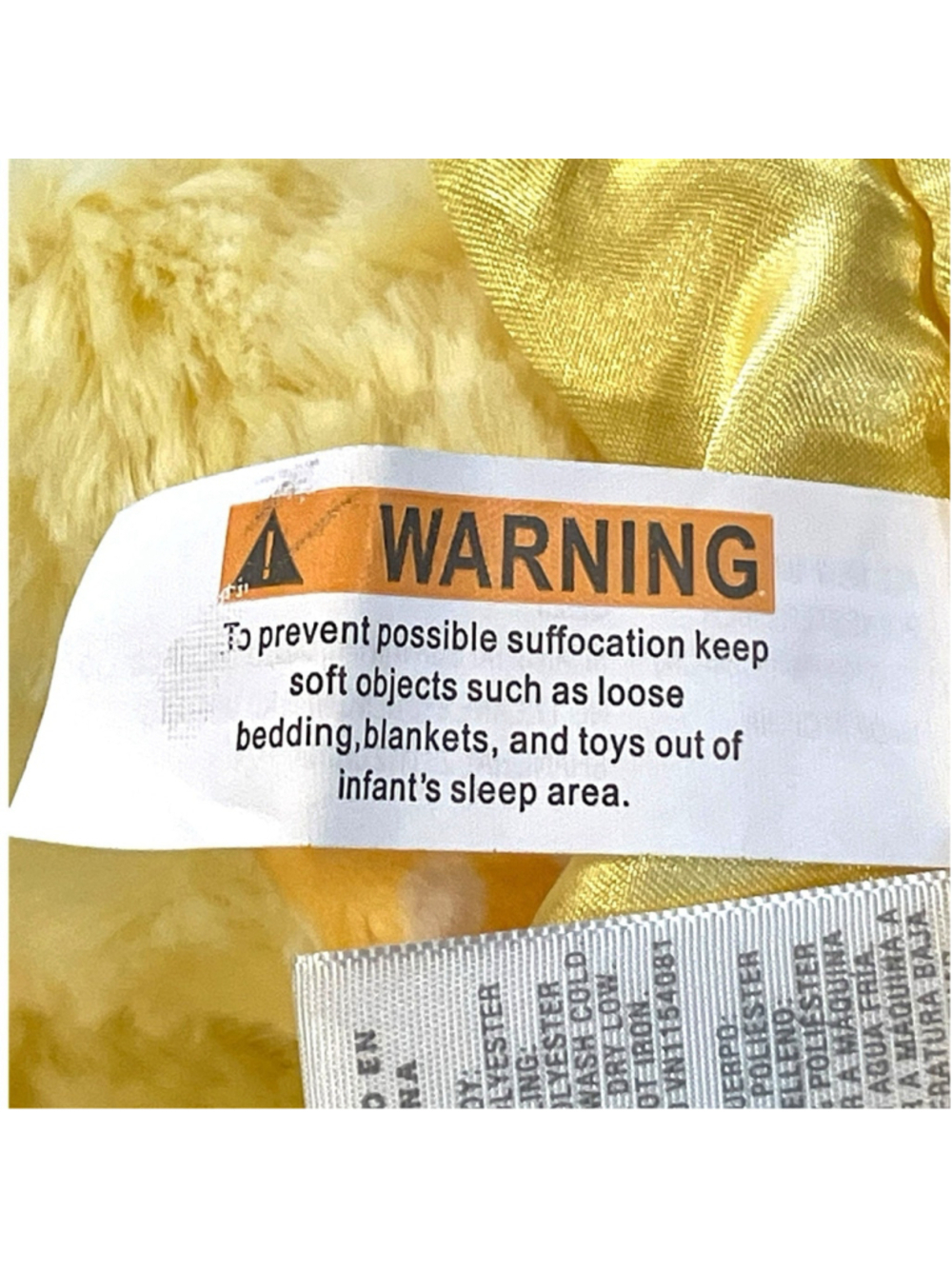 Cloud Island Plush Chicken Lovey Satin Back Crinkle Wings Security Blanket 14" - Picture 12 of 16